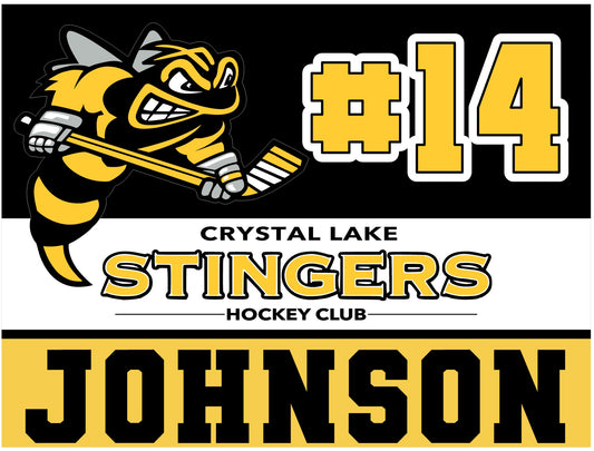 Stingers Yard Sign - Customizable